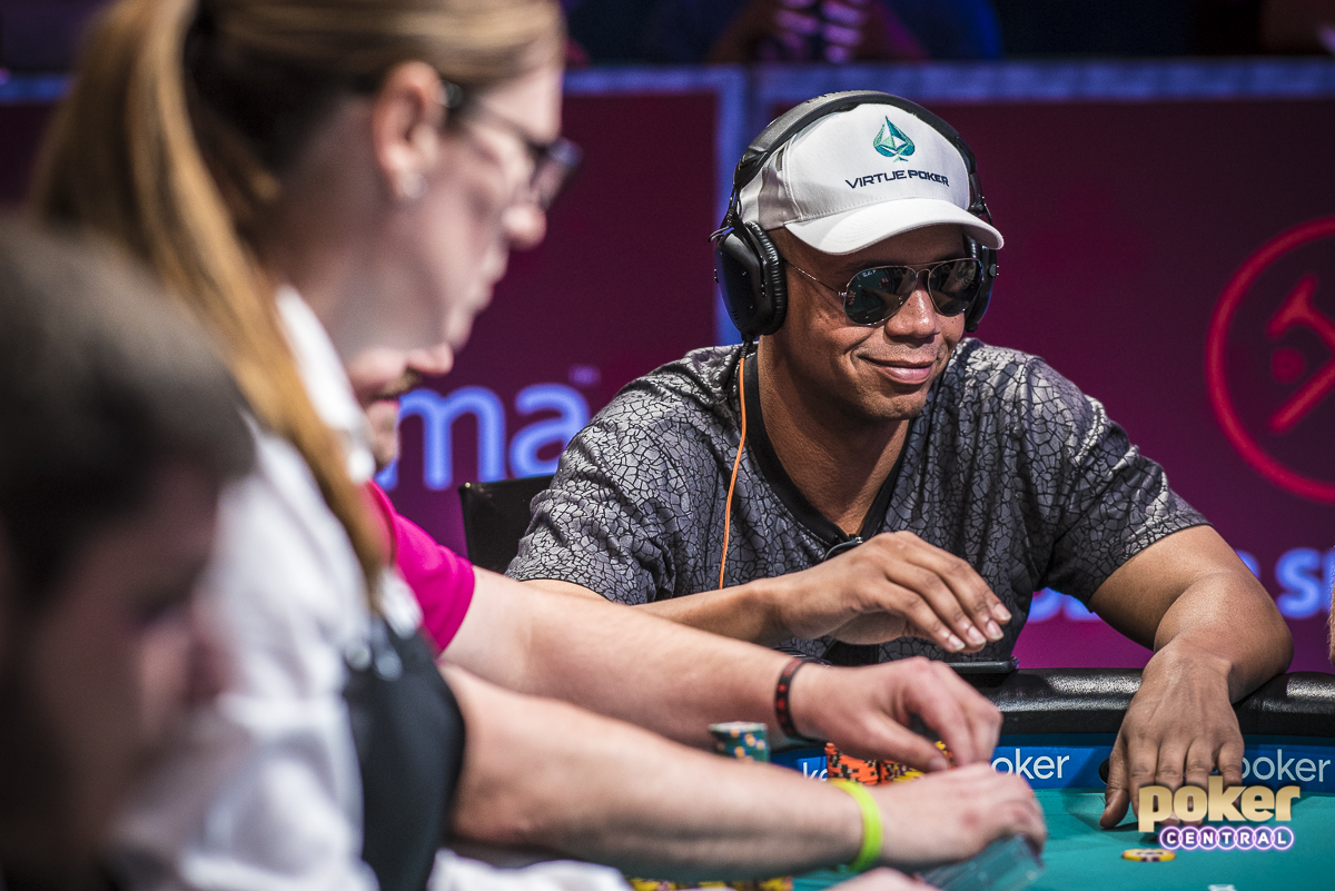 Phil Ivey brought a new look to the 2018 WSOP Main Event.