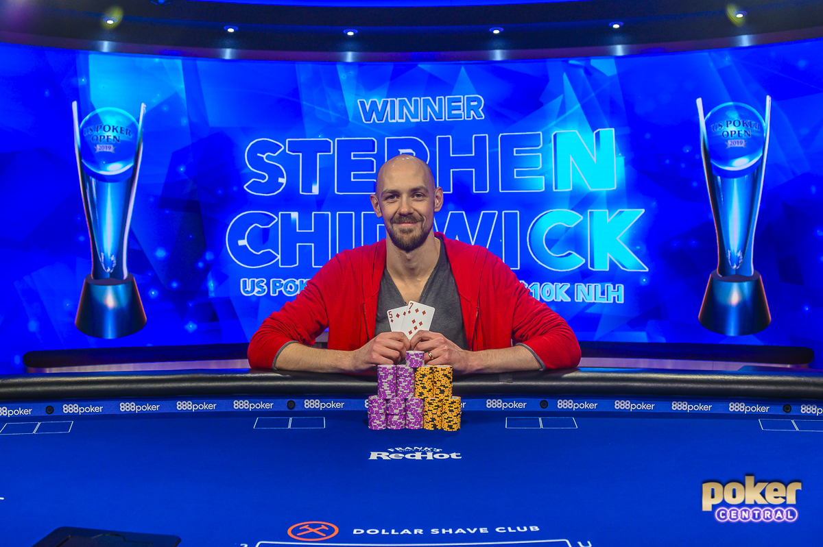 Stephen Chidwick, winner of Event #1 of the 2019 US Poker Open.