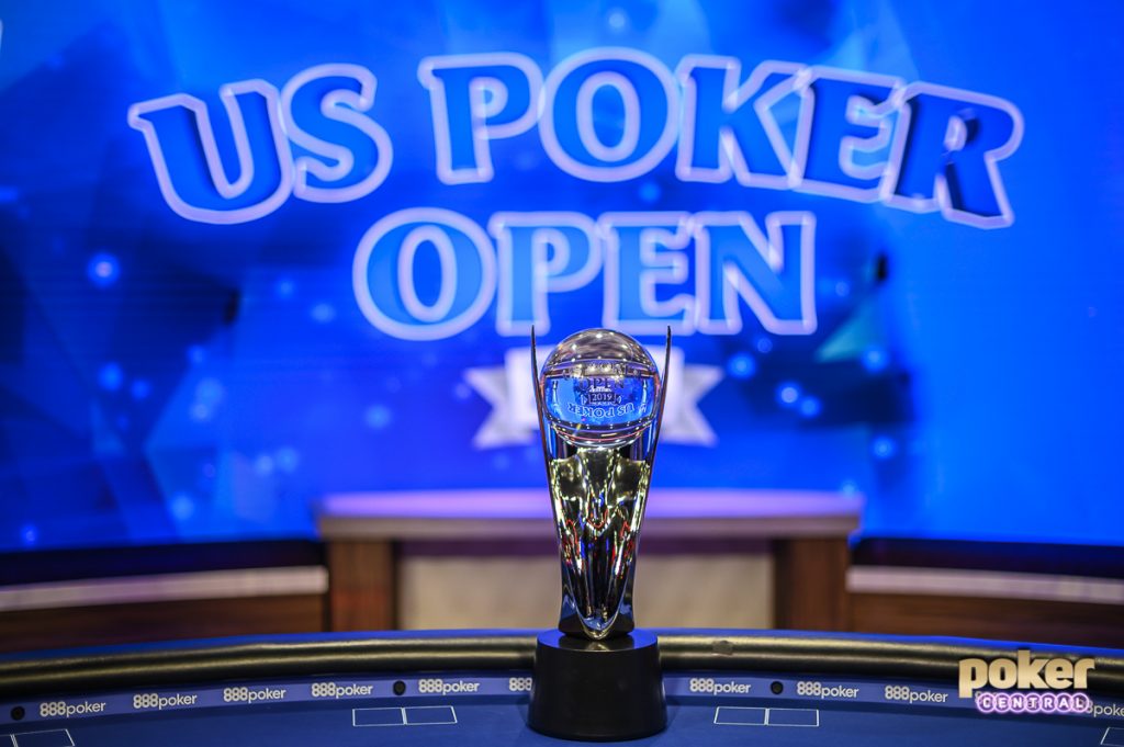 Who will take home the U.S. Poker Open Trophy?