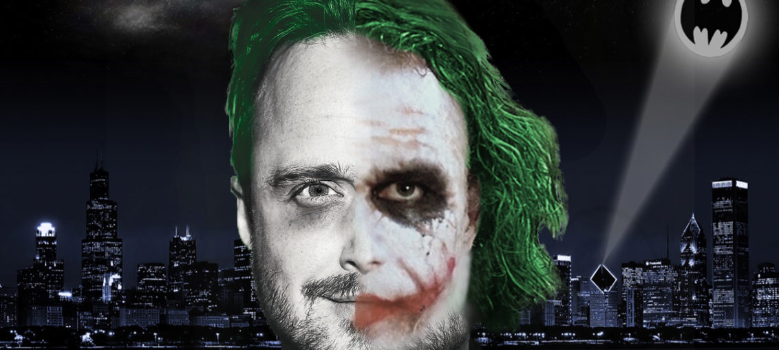 Aaron Paul as The Joker? What do you think about this recasting of Batman featuring some of your favorite poker playing celebrities!? (Image: Getty)