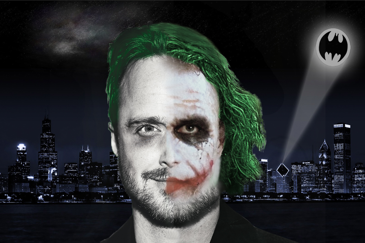 Aaron Paul as The Joker? What do you think about this recasting of Batman featuring some of your favorite poker playing celebrities!? (Image: Getty)