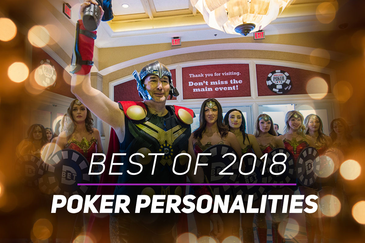 Relive the best poker personalities from 2018 on PokerGO.